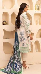 Embroidered Lawn 3-Piece unstitched