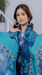 Print Embroidery Lawn 3-Piece unstitched