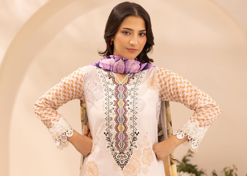 Embroidered Lawn 3-Piece unstitched
