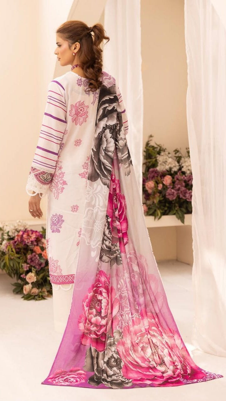 Embroidered Lawn 3-Piece unstitched