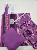 Printed lawn 3-Piece unstitched