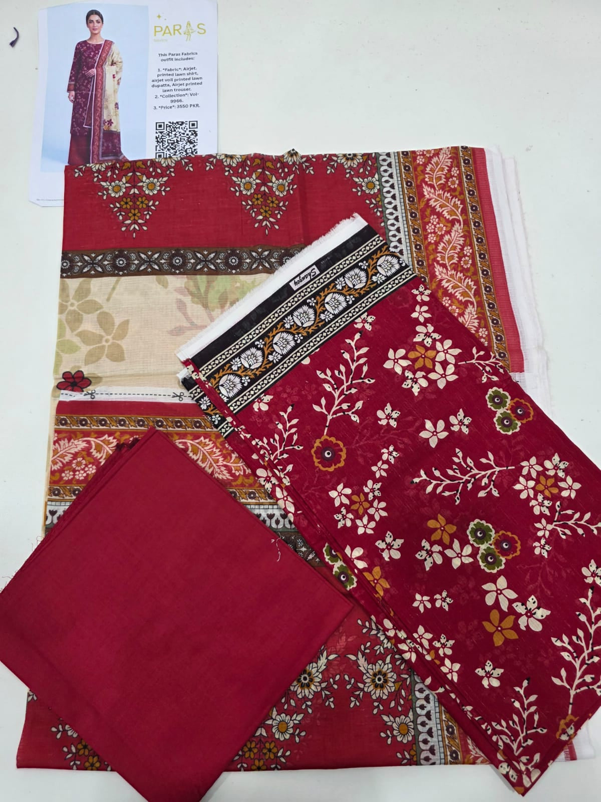 Printed Lawn 3-piece unstitched