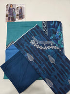 Print Embroidery Lawn 3-Piece unstitched