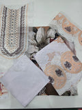 Embroidered lawn 3-Piece unstitched