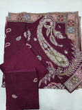 Embroidered lawn 3-Piece unstitched