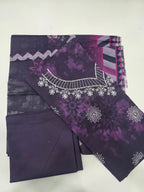 Print Embroidery Lawn 3-Piece unstitched