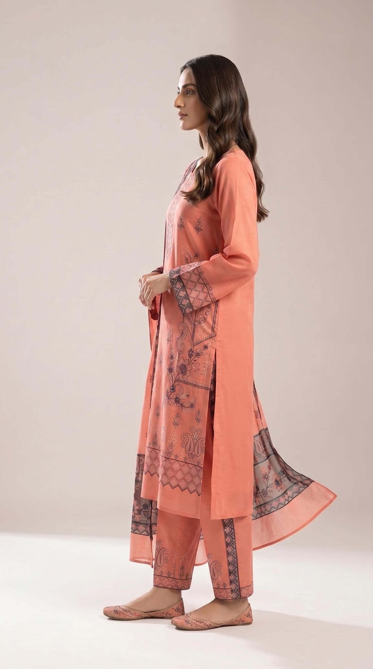 Embroidered Lawn 3-Piece unstitched