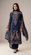 Embroidered Lawn 3-pcs unstitched