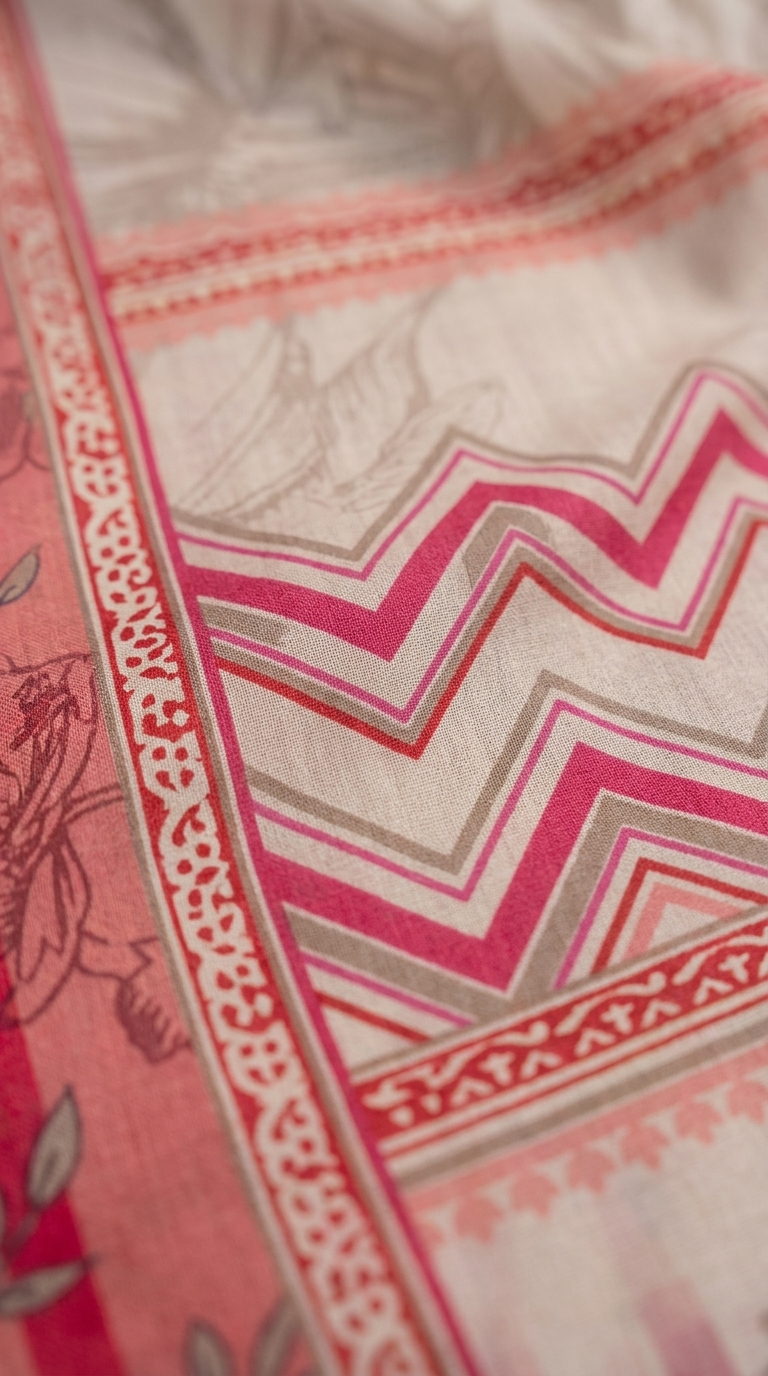 Print Embroidery Lawn 3-Piece unstitched