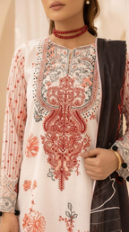Embroidered Lawn 3-Piece unstitched