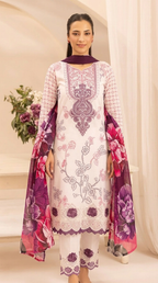 Embroidered Lawn 3-Piece unstitched