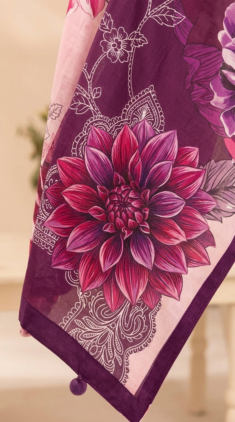 Embroidered Lawn 3-Piece unstitched