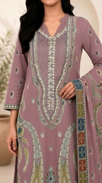 Embroidered Lawn 3-Piece unstitched