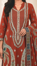 Embroidered Lawn 3-Piece unstitched