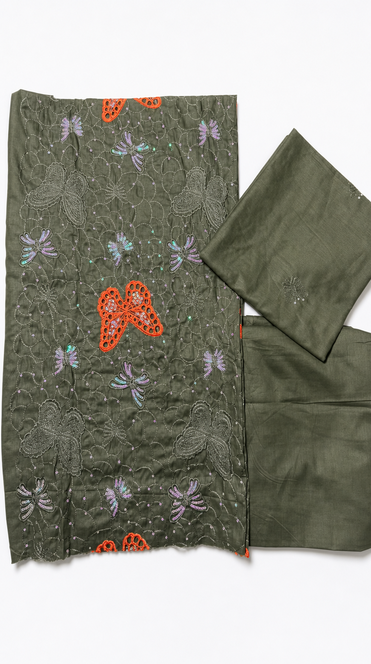 Embroidered Lawn 2-pcs