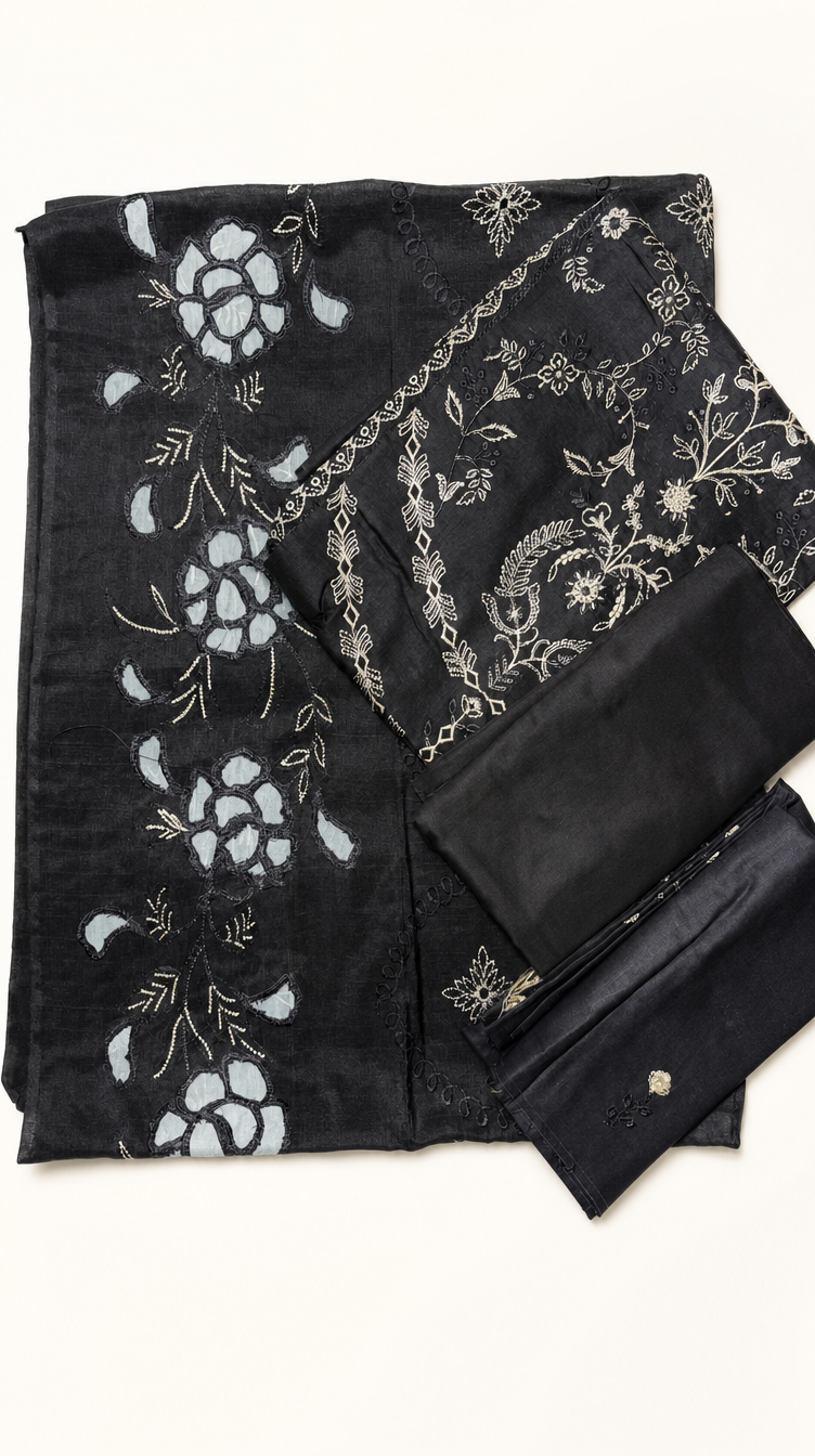 Embroidered Lawn 3-pcs
