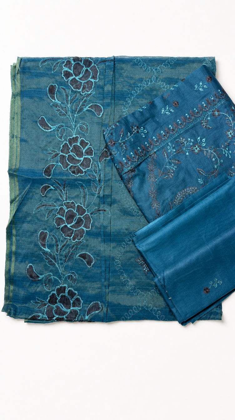 Embroidered Lawn 3-pcs unstitched