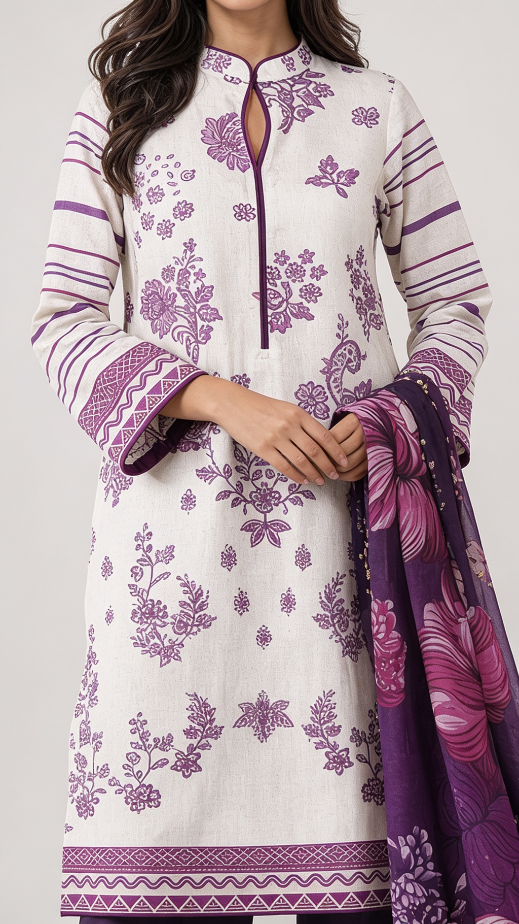 Printed Lawn 3-pcs unstitched