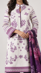 Printed Lawn 3-pcs unstitched