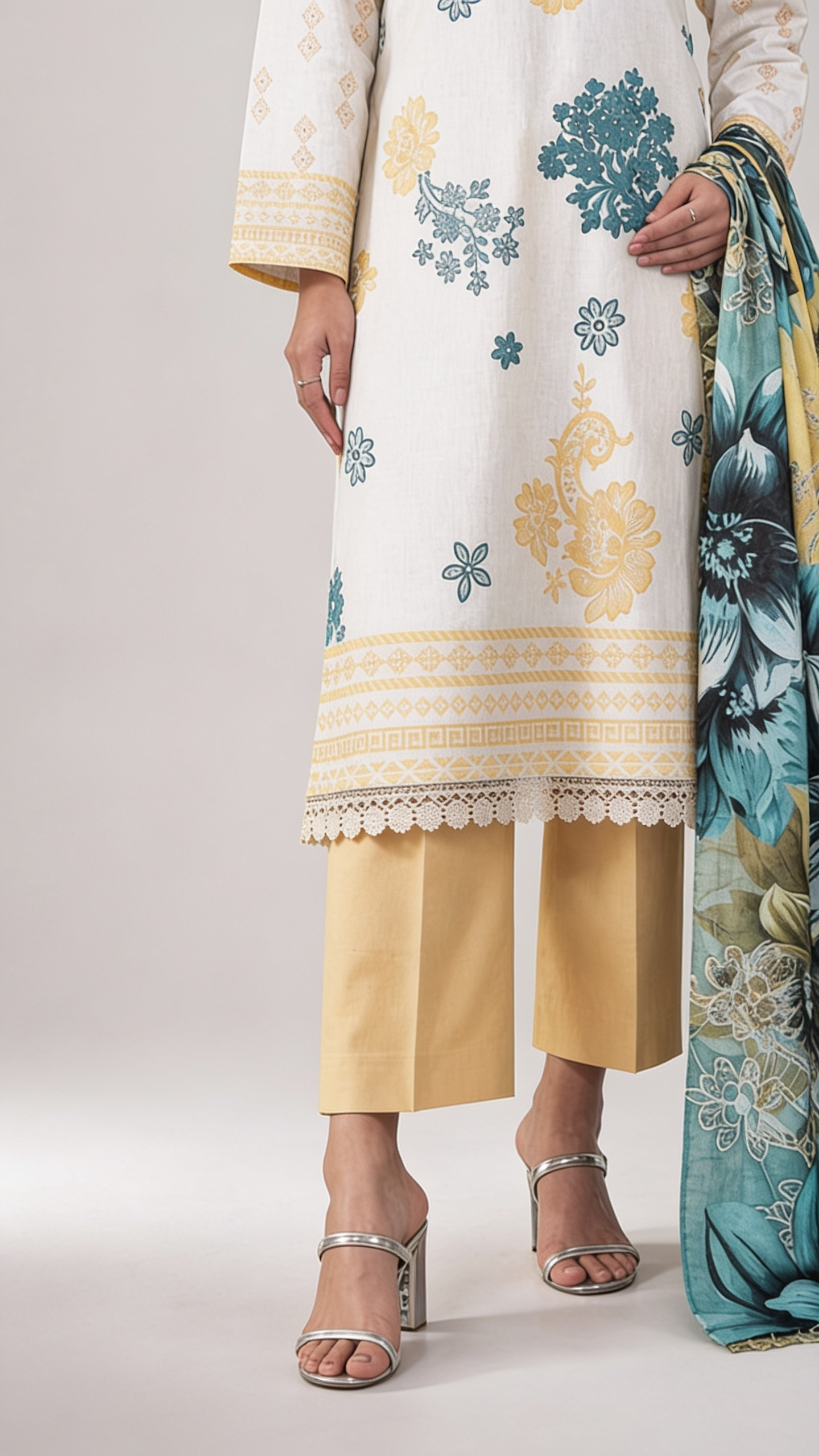Printed Lawn 3-pcs unstitched