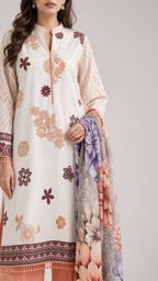 Printed Lawn 3-pcs unstitched