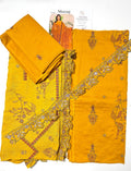 Meezaj Embroidered Lawn 3-Pc (YELLOW)